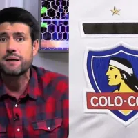 «Me parece tremendo»: Francisco Eguiluz se quita la camiseta y se rinde ante jugador de Colo-Colo