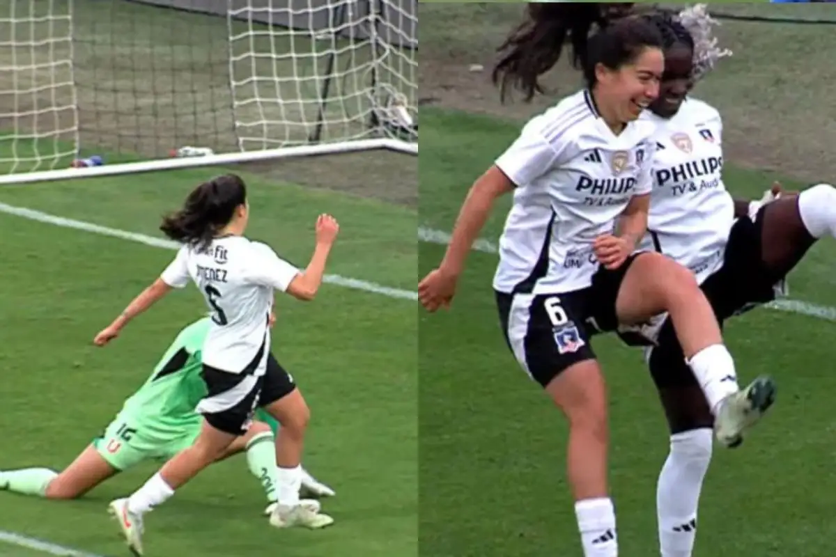 La volante de Colo-Colo anotó un verdadero golazo.