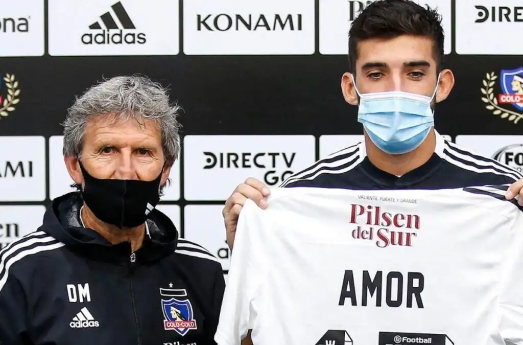 Emiliano Amor salió de Colo-Colo tras cuatro años en Chile.