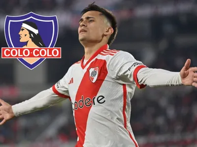 Con guiño a Colo-Colo: El lindo gesto de Pablo Solari en su llegada a Chile con River Plate