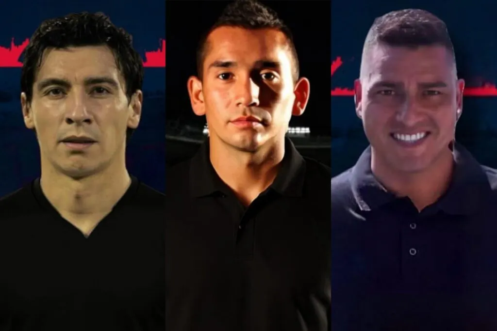 Presentación de Pablo Contreras, Sebastián Toro y Bruno Romo en Deportes Iberia.