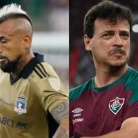 Confesó a quién se la obsequiará: Técnico del Fluminense maravillado con camiseta que le dio Arturo Vidal