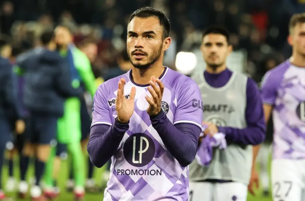 Gabriel Suazo tras la derrota del Toulouse frente al PSG.