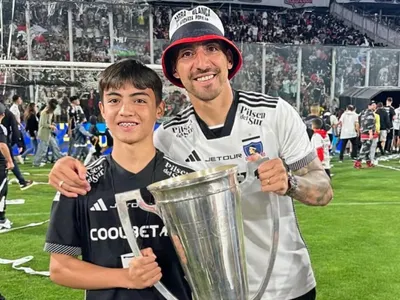 Heredó los goles: Bautista Correa, el hijo de Javier Correa que brilla con Colo-Colo Sub-14