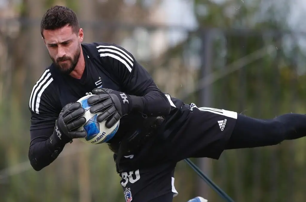 Fernando de Paul en la pretemporada con Colo-Colo en Argentina.