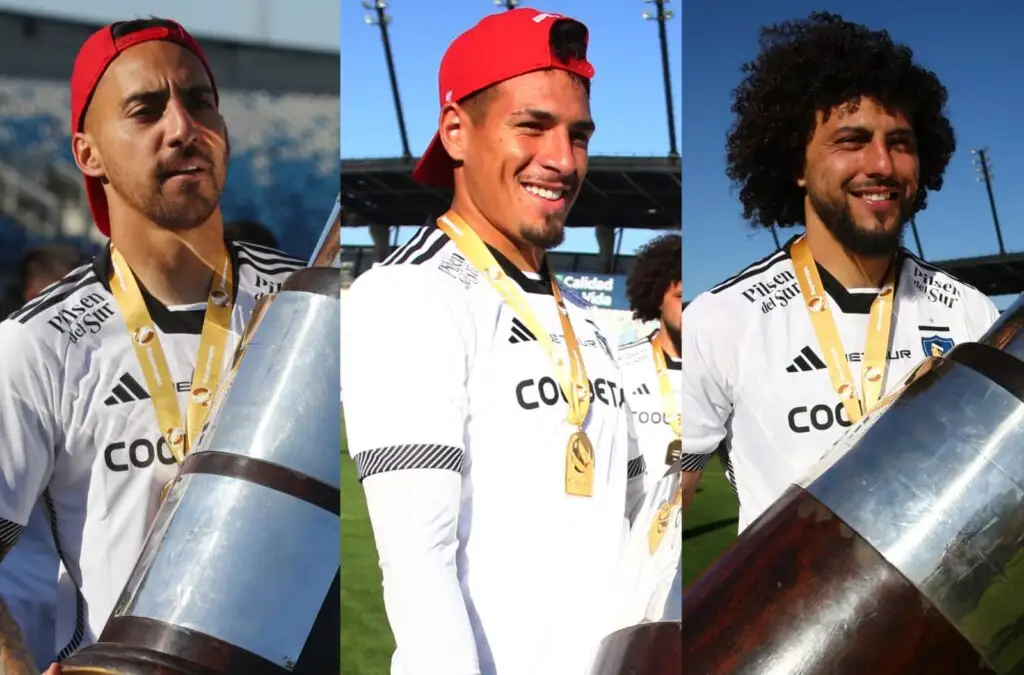 Javier Correa, Alan Saldivia y Maximiliano Falcón usan los cupos de extranjeros en Colo-Colo.