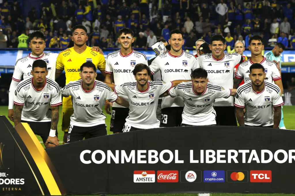 Formación de Colo-Colo en el partido ante Boca Juniors por Copa Libertadores.