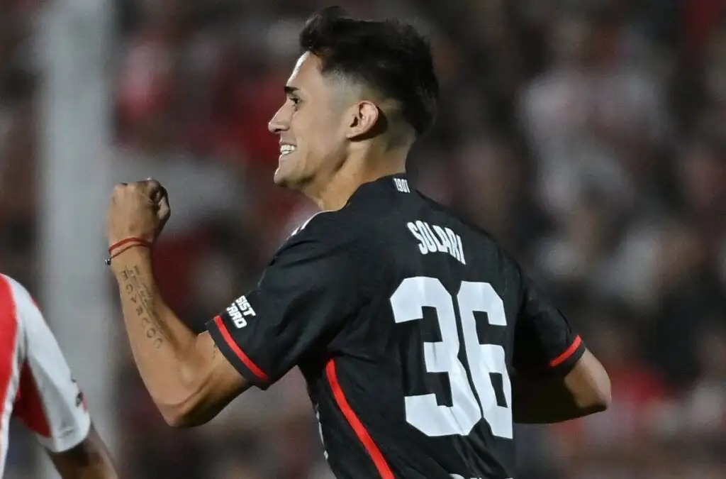 Pablo Solari está viviendo un buen momento en River Plate.
