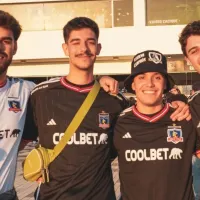 Hinchas portugueses se llevaron las miradas en el partido de Colo-Colo: «Es el club más emblemático de Chile»