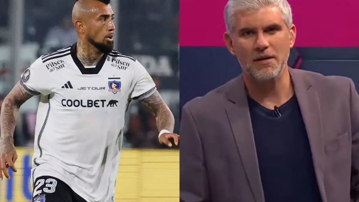Manuel De Tezanos criticó duramente a Arturo Vidal por su rendimiento.