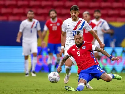 Formación de Chile para enfrentar a Brasil
