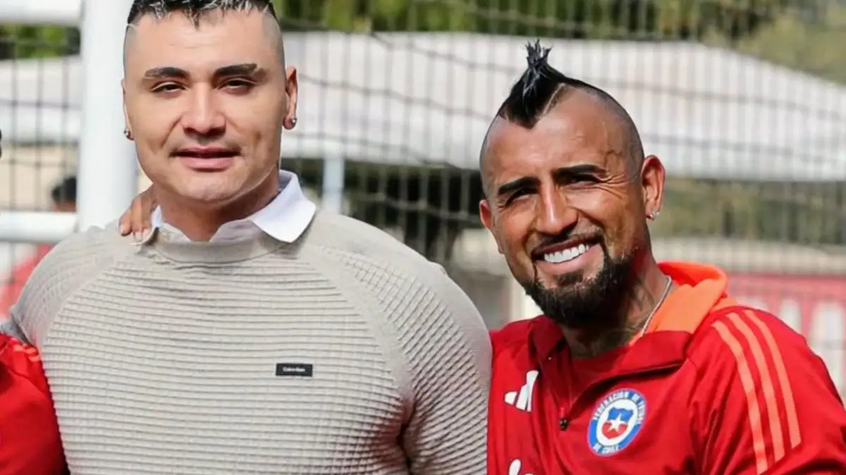 Vidal no pudo asistir al partido a beneficio de Campos.