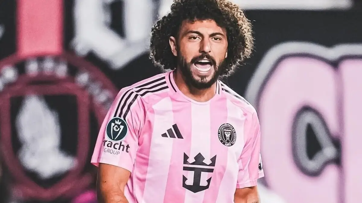 Maximiliano Falcón fue titular en el debut del Inter Miami en el Mundial de Clubes.