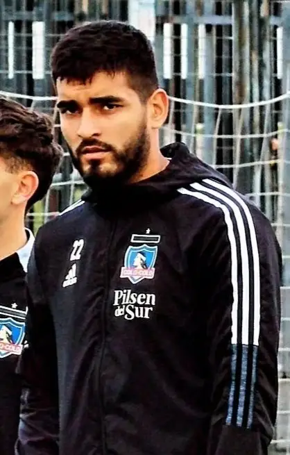 Germán Pared en su pasada en Colo Colo