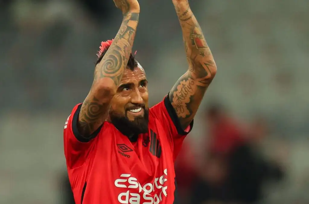 Arturo Vidal quiere ganar la Copa Libertadores con el Athletico Paranaense.