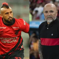 No se guardó nada: Arturo Vidal le lanzó una ácida crítica a Jorge Sampaoli tras debutar con Athletico Paranaense