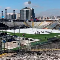 Por concierto de Bruno Mars: Informan la decisión que tomaría la ANFP con la cancha del Estadio Monumental para el duelo entre Chile vs Colombia