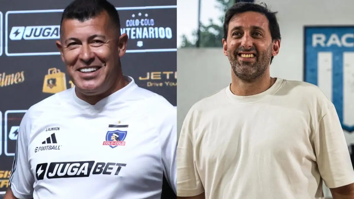 Jorge Almirón y Diego Milito.