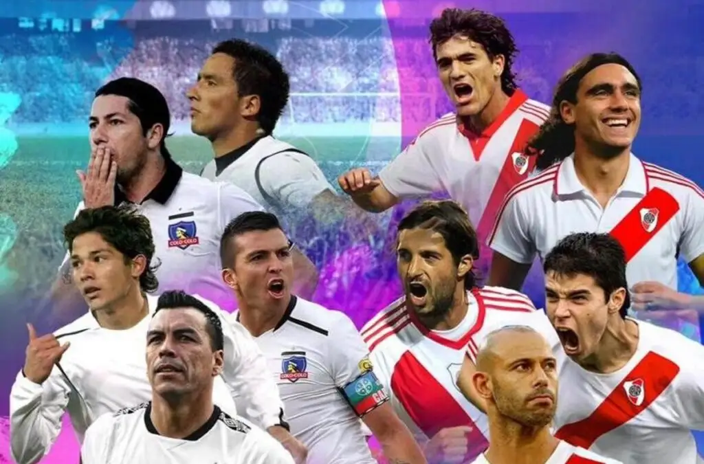 Todo está listo y dispuesto para el gran espectáculo que ofrecerán las leyendas de Colo-Colo y River Plate.
