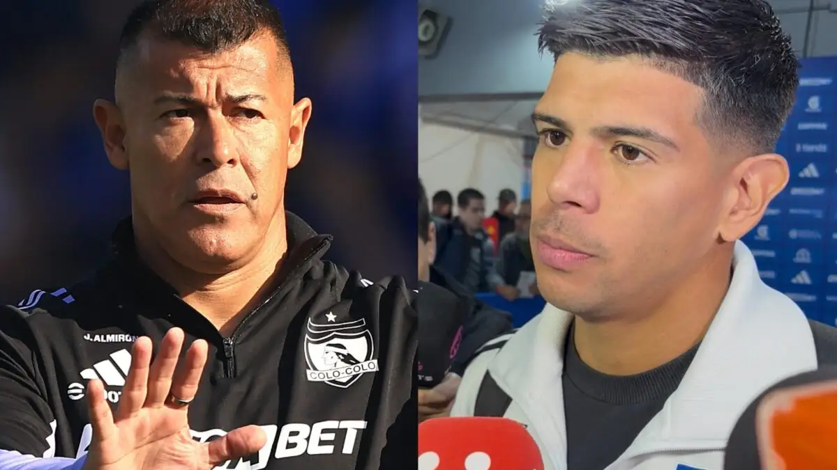 Jorge Almirón y Esteban Pavez.