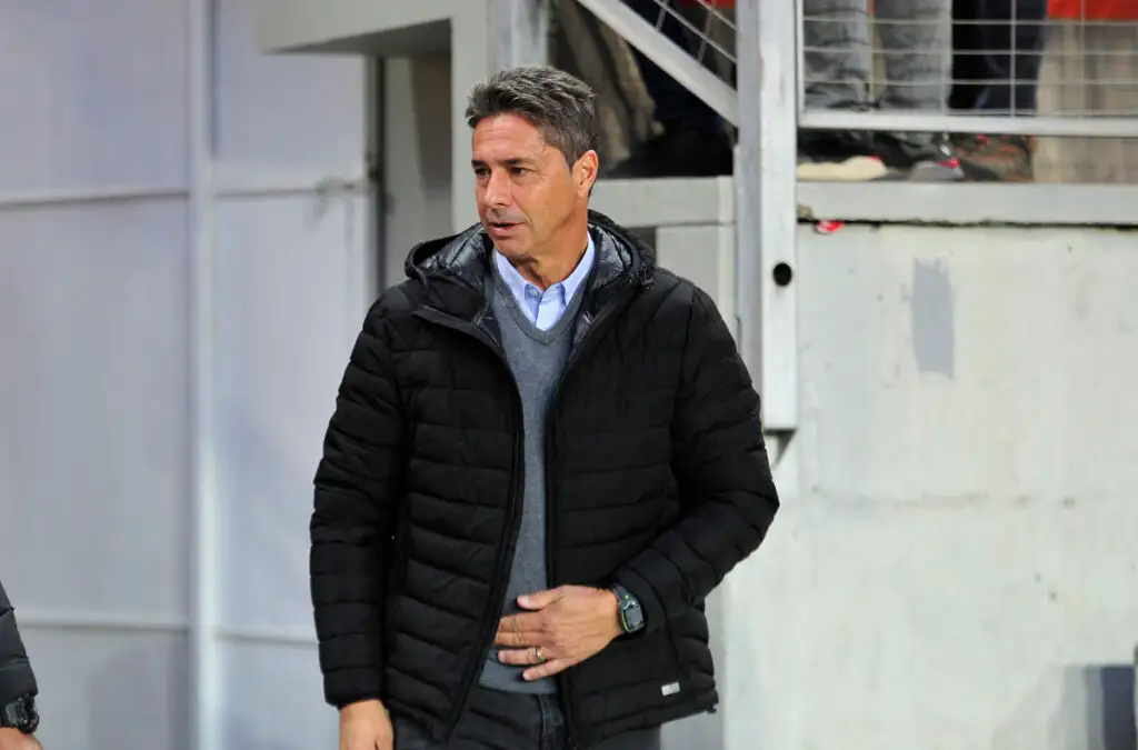 Héctor Almandoz cree que no llegan en un buen momento al partido con Colo-Colo.