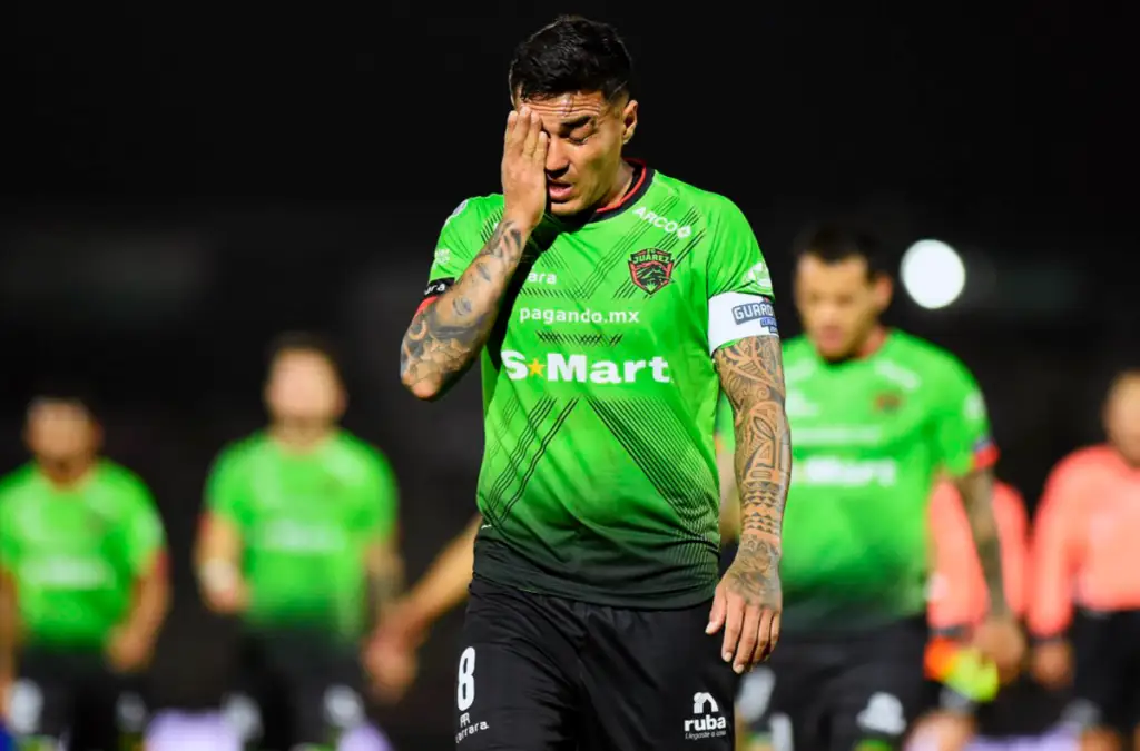 Darío Lezcano, actual atacante del FC Juárez de México.