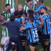 [VIDEO] Gustavo Quinteros en problemas: El violento incidente que protagonizó con jugador rival en Brasil