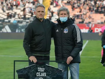 Sebastián Cejas no escondió su emoción tras el homenaje de Colo-Colo en el Estadio Monumental
