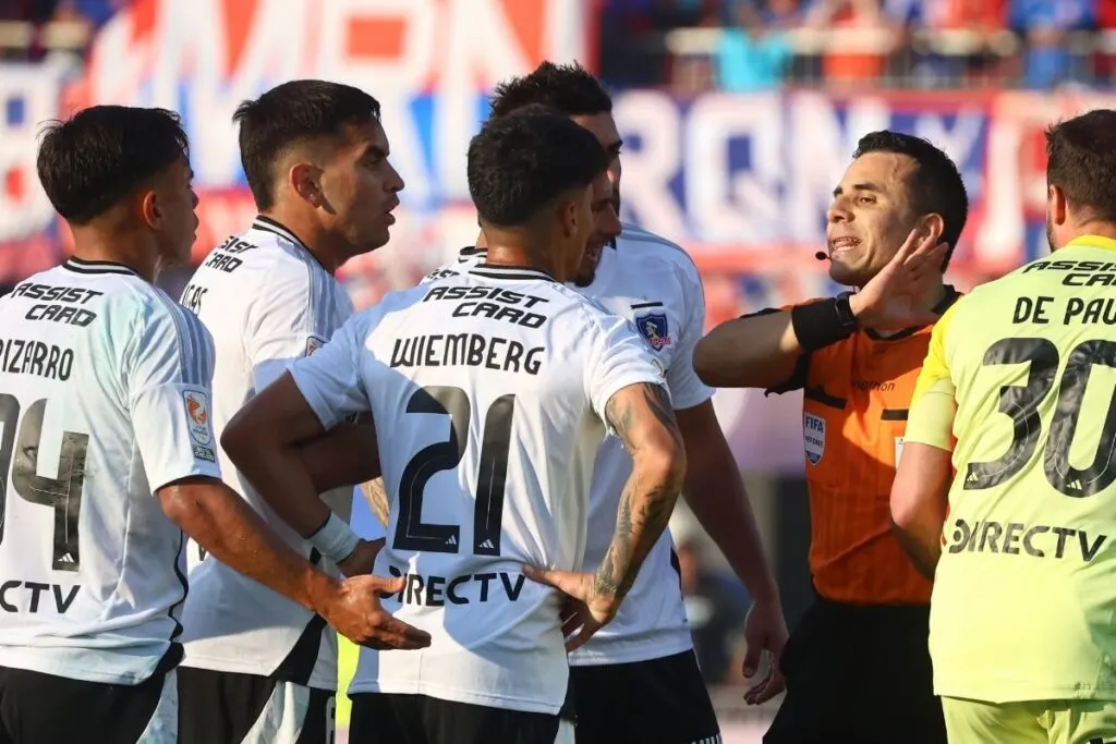 Piero Maza Superclásico Colo-Colo vs Universidad de Chile. VAR