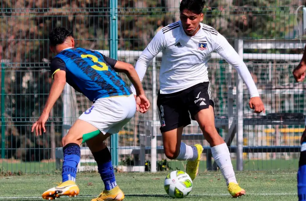 Damián Pizarro, campeón con Colo-Colo Sub 17 en el campeonato nacional 2022