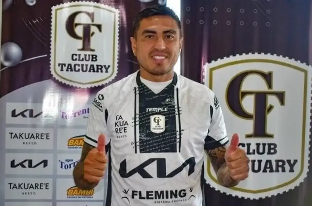 Darío Lezcano reforzó a Tacuary para la temporada 2024.