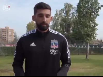 Emiliano Amor tuvo su primer entrenamiento con Colo-Colo
