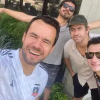 Reconocido conductor de TV en llamas tras viajar a Colombia para ver a Colo-Colo: «Lo de hoy no se olvida»