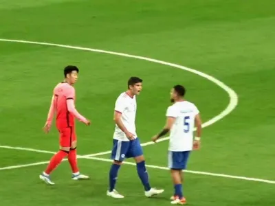 [Video]: Heung-Min Son evitó pelea entre Paulo Díaz y Benjamín Kuscevic