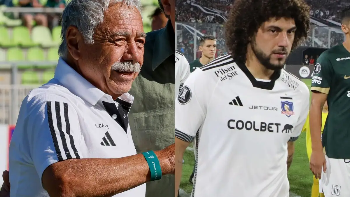 Carlos Caszely y Maximiliano Falcón.