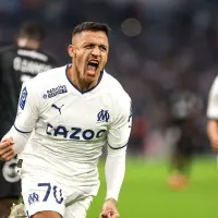 [VIDEO] Definición letal: Alexis Sánchez marcó un golazo y lideró la remontada de Olympique Marsella en Ligue 1