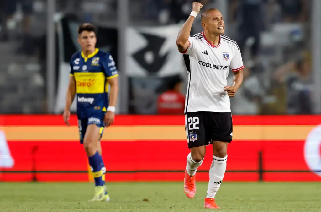 Leandro Benegas anotó su primer gol con la camiseta de Colo-Colo.