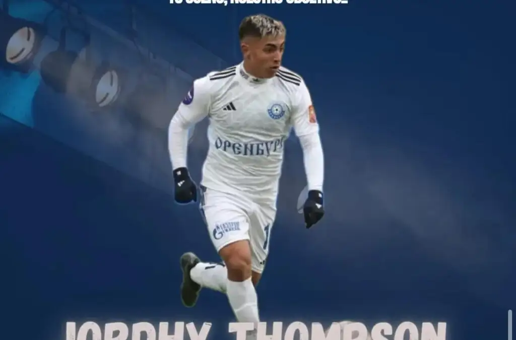 Jordhy Thompson comenzó a trabajar con la agencia de representación Gol Pro.