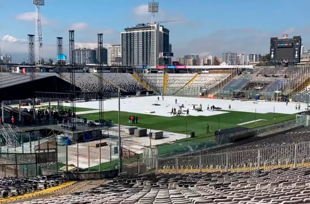 Esteban Pavez hizo dura crítica por los conciertos que se realizan en el Estadio Monumental.