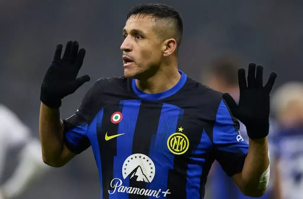 Alexis Sánchez padece una lesión muscular.