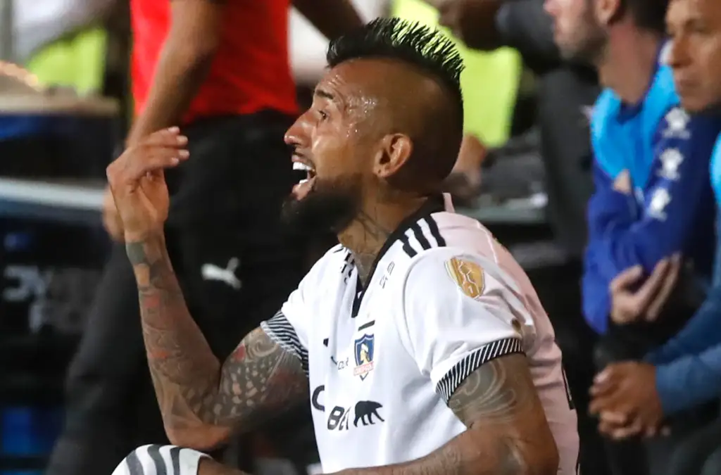 Arturo Vidal realizó un gran partido en la victoria 1-0 ante Godoy Cruz.