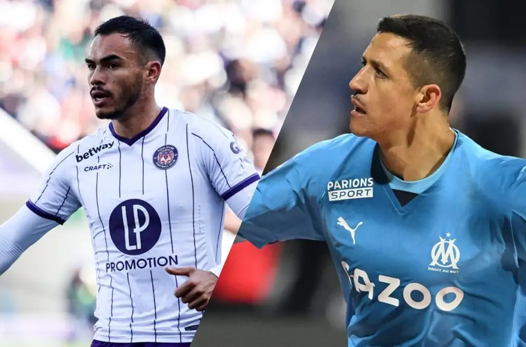Gabriel Suazo y Alexis Sánchez se verán las caras en la próxima fecha de la liga francesa.