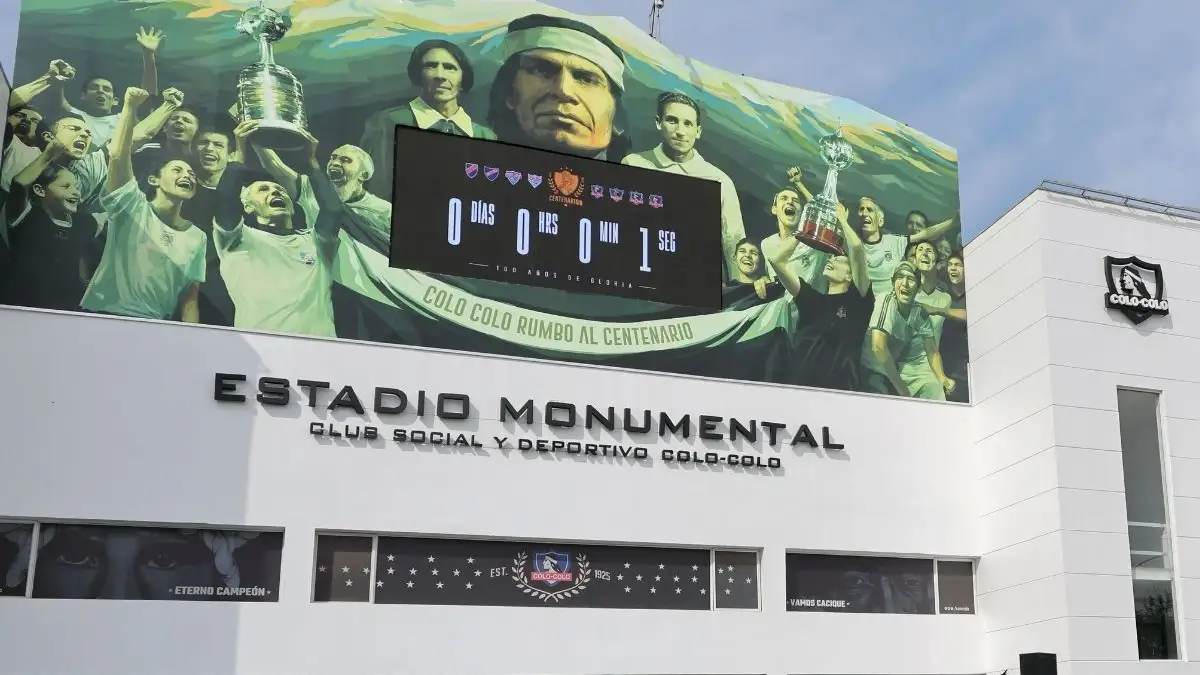 Estadio Monumental.