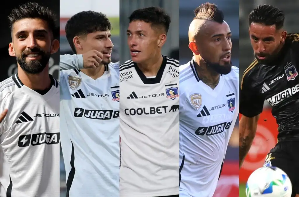 Emiliano Amor, Alexander Oroz, Cristián Zavala, Arturo Vidal y Mauricio Isla terminan contrato en diciembre.