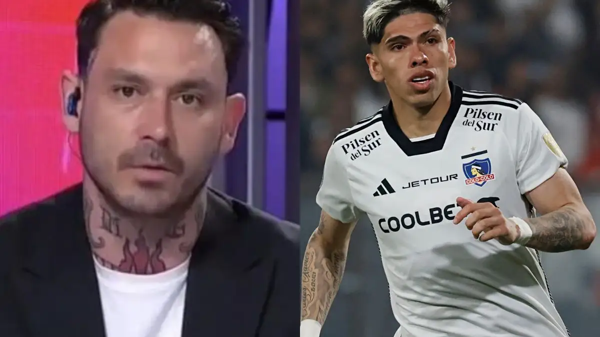 Mauricio Pinilla arremete contra Carlos Palacios.