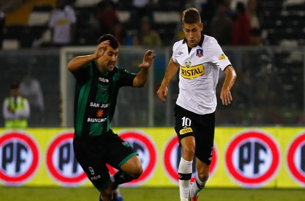 Facundo Coria tuvo un breve paso por Colo-Colo.