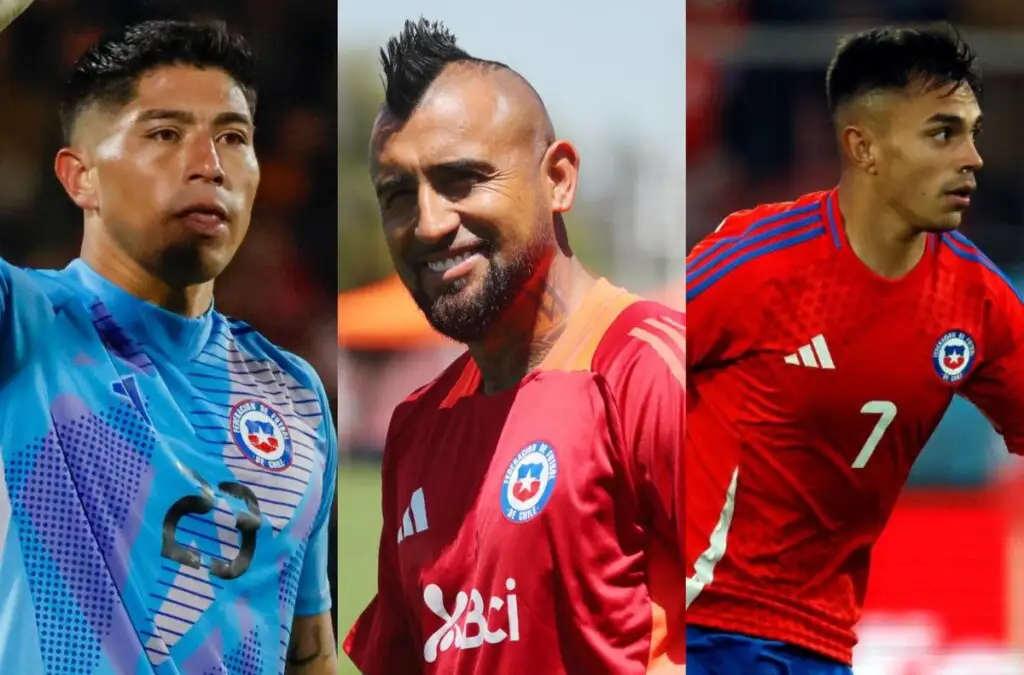 Brayan Cortés, Arturo Vidal y Vicente Pizarro entrenaron como titulares en La Roja.