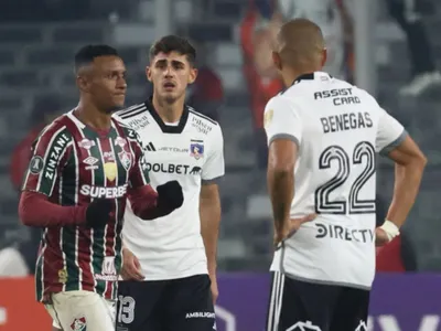 Se caldearon los ánimos: Leandro Benegas explica la razón del altercado en el duelo de Colo-Colo con Fluminense