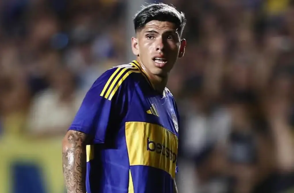 Carlos Palacios se mantiene sumando minutos en Boca Juniors.