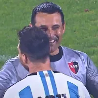 [VIDEO]: Justo Villar recibió una emotiva ovación en la despedida de Maxi Rodríguez